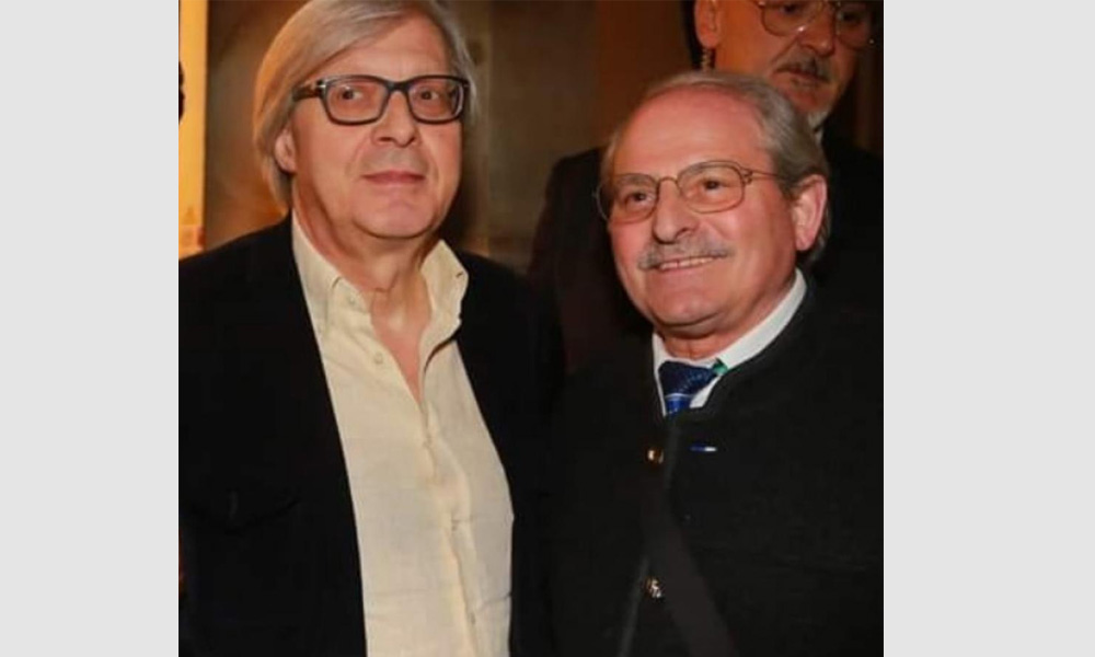 Gino Maria Sambucco e Vittorio Sgarbi