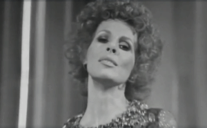 Ornella Vanoni nella quarta puntata di Canzonissima edizione 1971