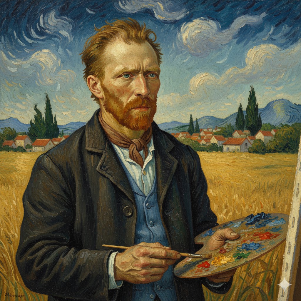 Ritratto di Vincent Van Gogh